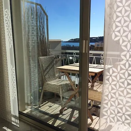 Sunny Cap View Terrace With Sea Views And Aircon Αντίμπ